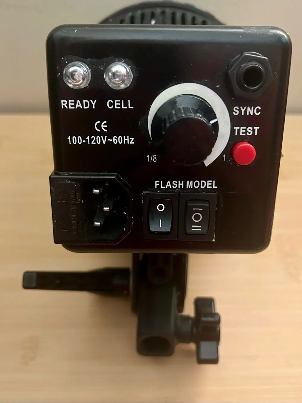 Impact EX-100A Monolight TESTED Studio Strobe w/ Beauty Dish Sync & Power Cords